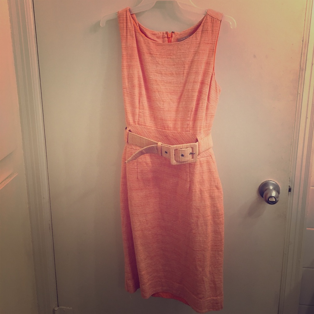 Banana Republic belted dress with pockets